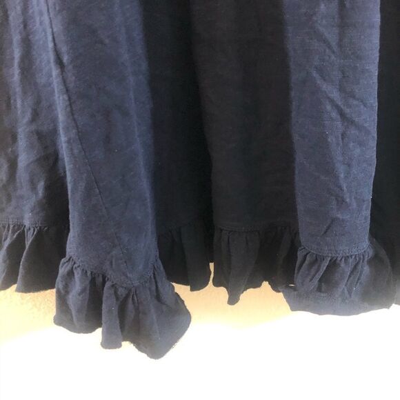 Style & Co. Petite Embroidered Ruffle-Hem Dress PS - Picture 4 of 5